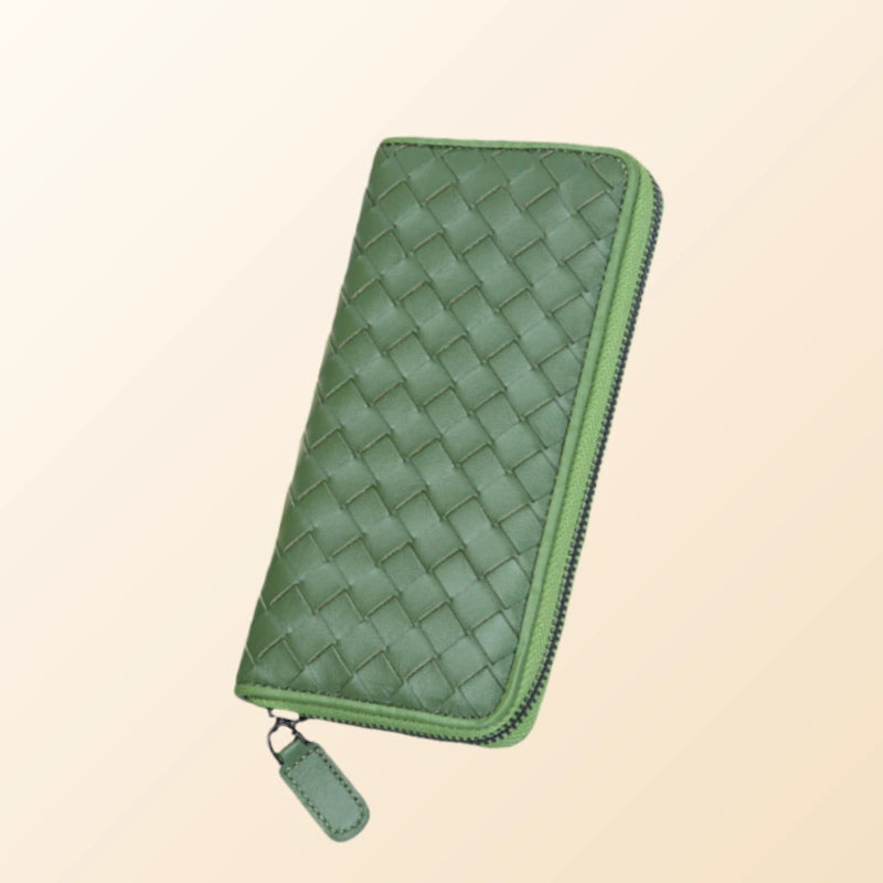Accordion Wallet for Women - “Verona Weave”
