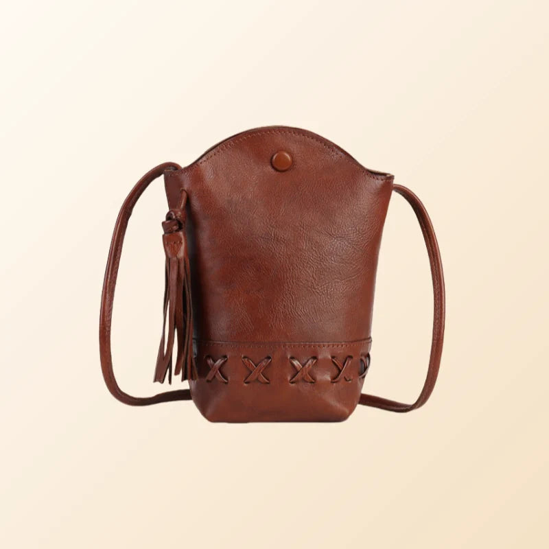 Sac en cuir tressé - "Nomad Weave"