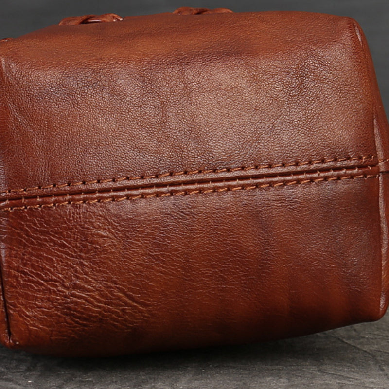 Sac en cuir tressé - "Nomad Weave"