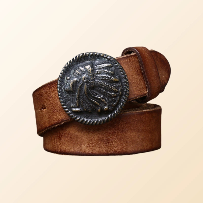 Cowboy Belt for Women-Black Belt-Native American-Western  display picture 3