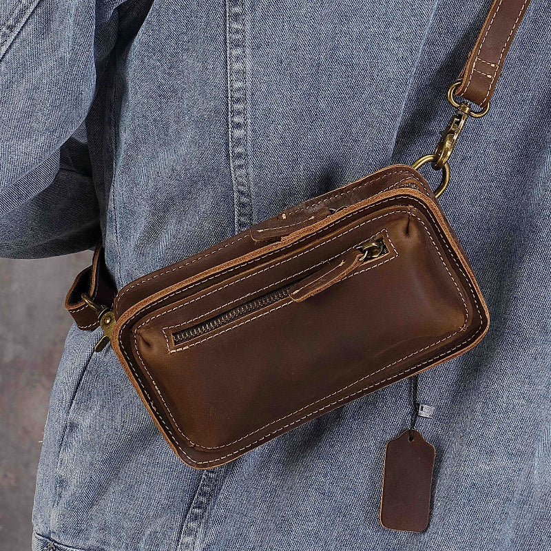 Crossbody Phone Bag for Men – “TrailMate”