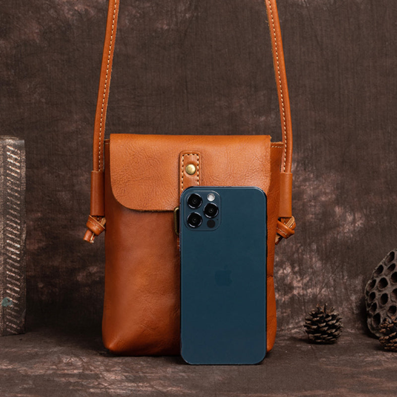 Designer Crossbody Phone Bag – "HeritageMini"