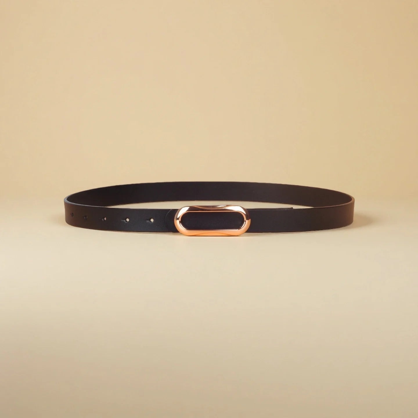 Dress Belt for Women - Genuine Leather with Pin Buckle