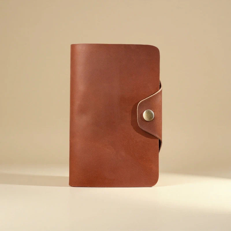 Portefeuille en cuir pliant pour hommes - “TrailFold”