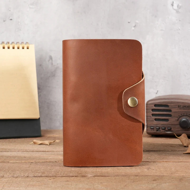 Portefeuille en cuir pliant pour hommes - “TrailFold”