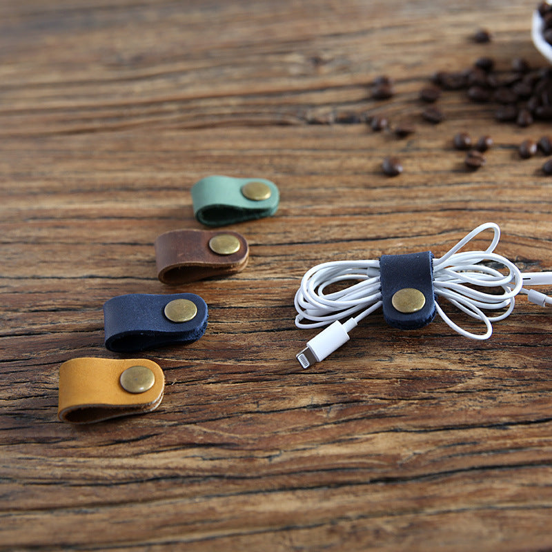 Leather Cable Organizer – "CordMate"