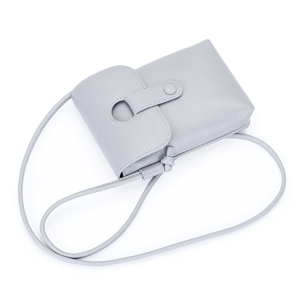 Leather Crossbody Phone Bag – "SnapTide"