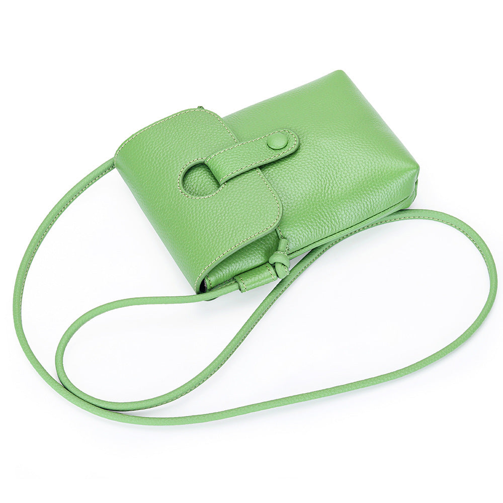 Leather Crossbody Phone Bag – "SnapTide"