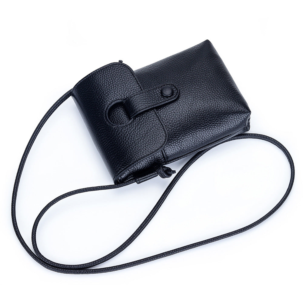 Leather Crossbody Phone Bag – "SnapTide"