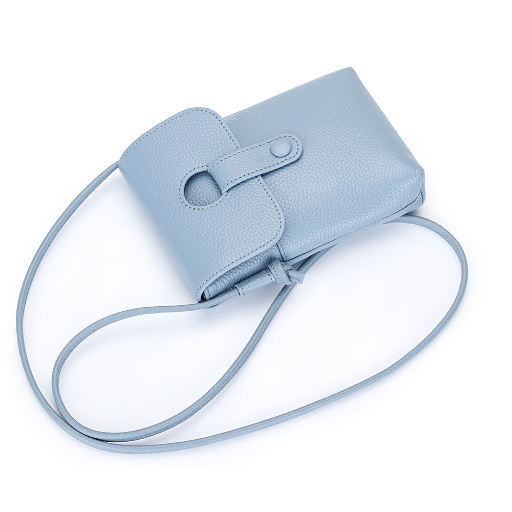 Leather Crossbody Phone Bag – "SnapTide"