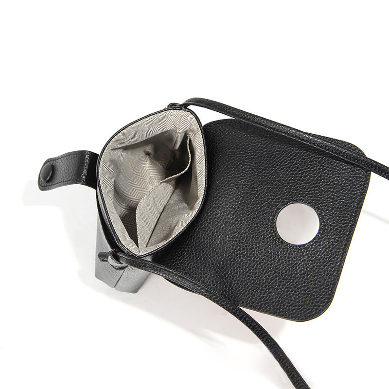 Leather Crossbody Phone Bag – "SnapTide"