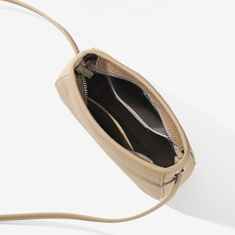 Leather Phone Crossbody-"CharmHold"