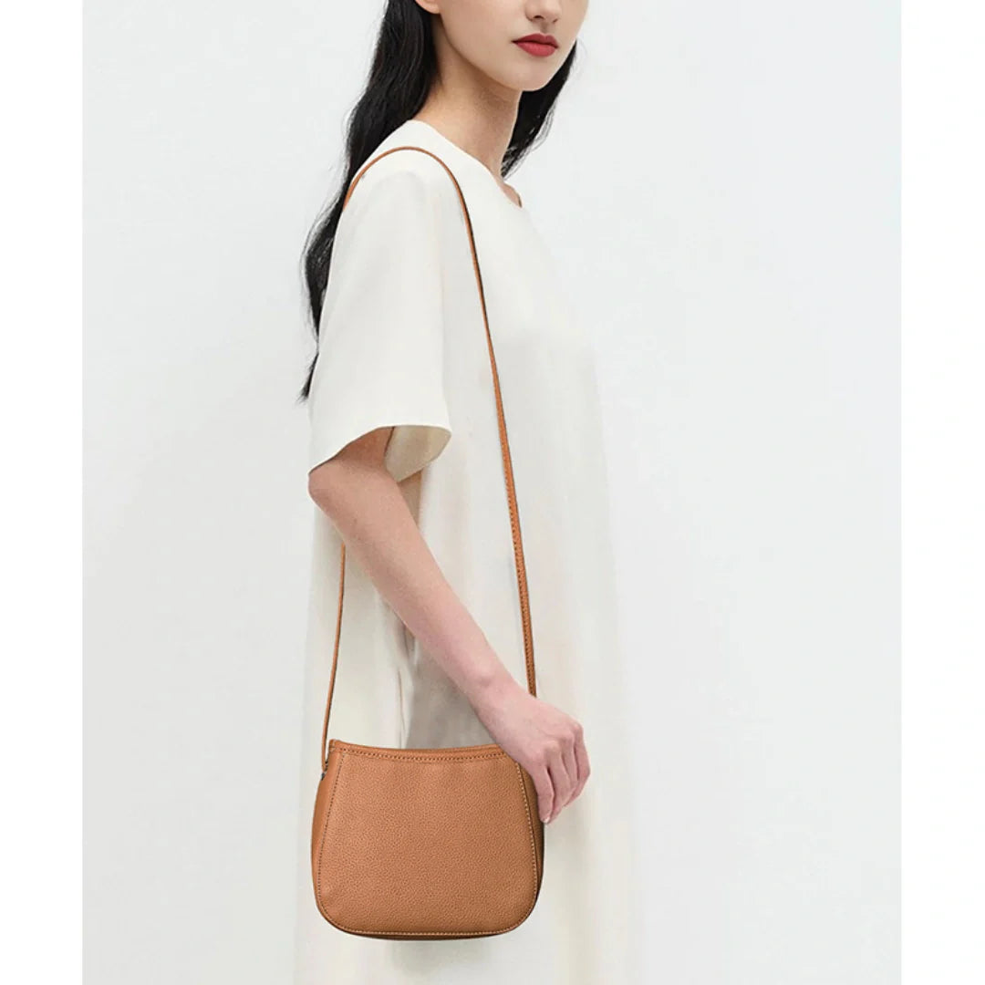 Leather Phone Crossbody-"CharmHold"