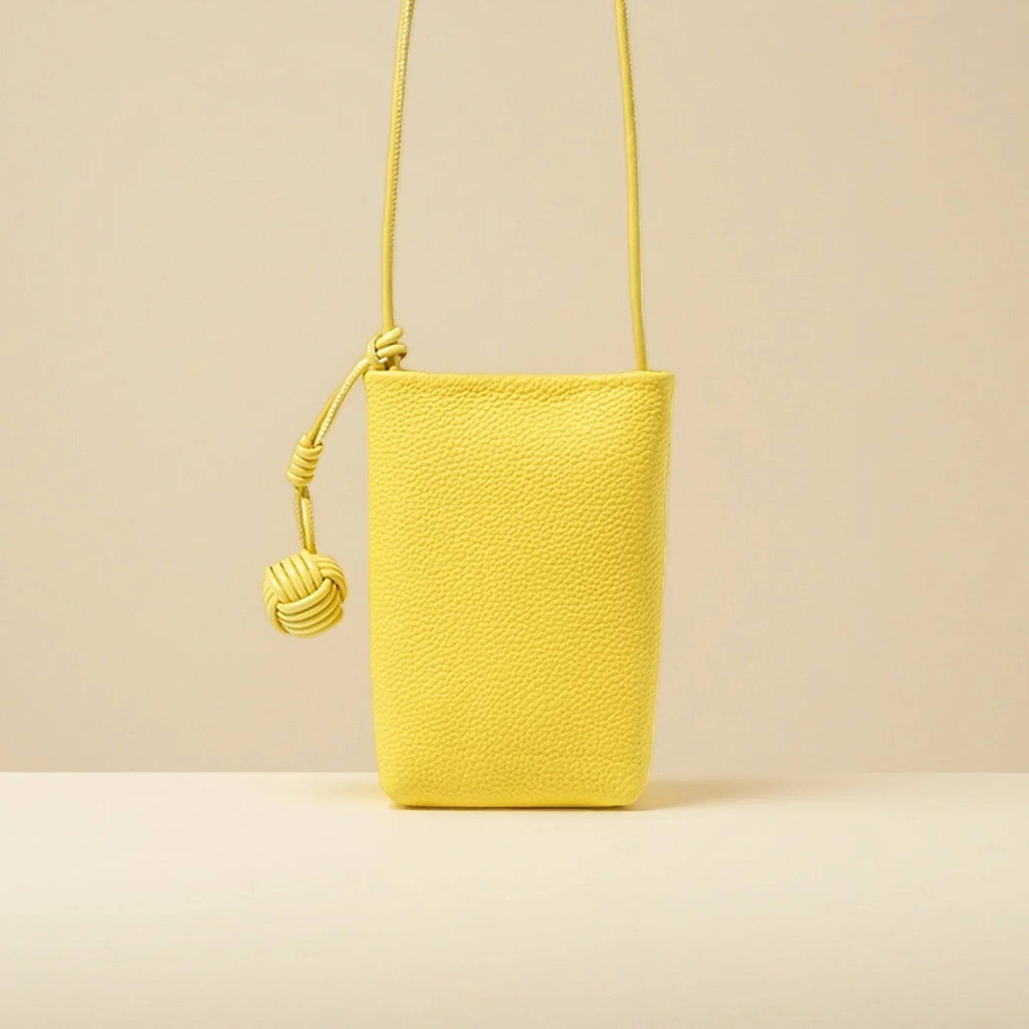 Leather Phone Crossbody - Classic Full Grain with RFID Pocket