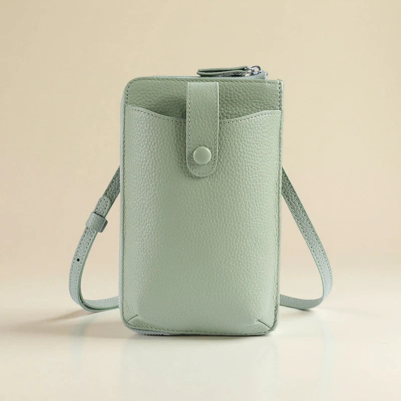 Leather Phone Crossbody-"PremiumTouch"