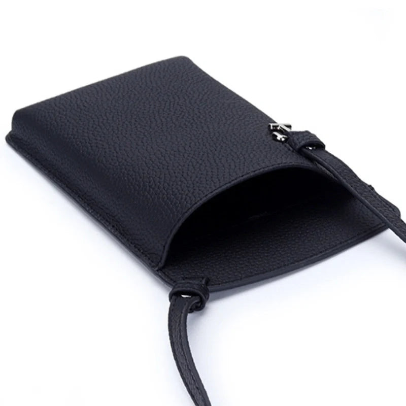 Leather Phone Crossbody-"StyleKeep"