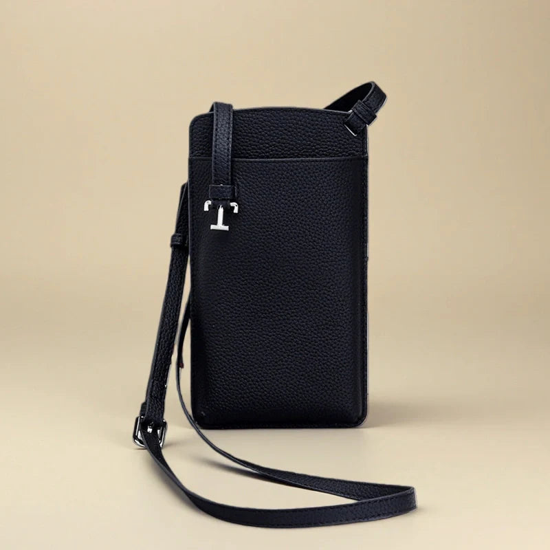 Leather Phone Crossbody-"StyleKeep"