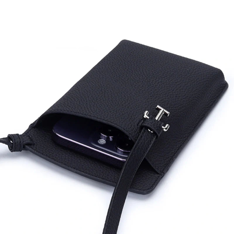 Leather Phone Crossbody-"StyleKeep"