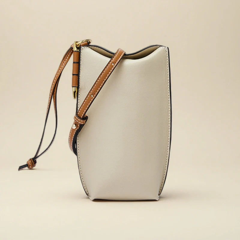 Leather Phone Crossbody-"AllDayPal"