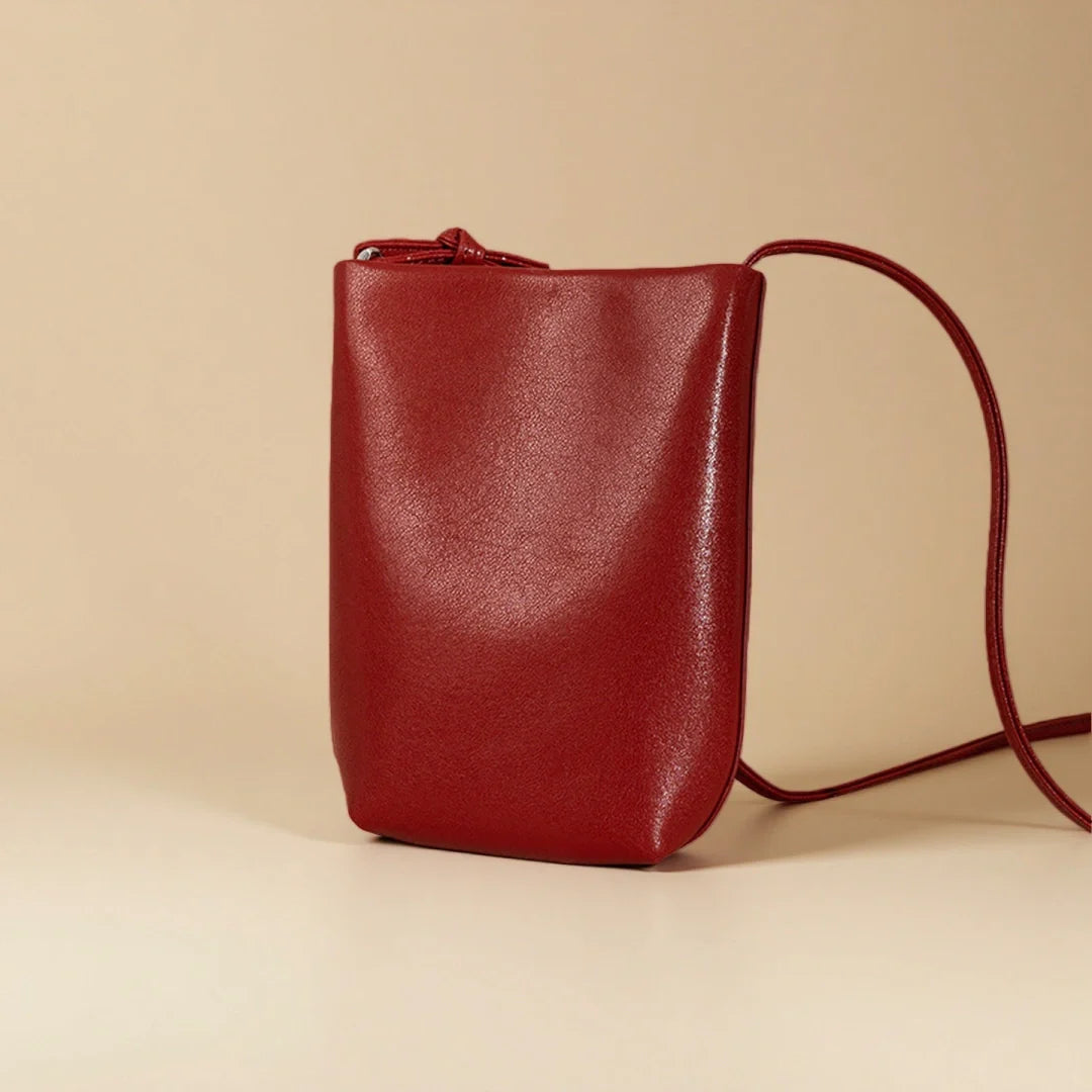 Leather Phone Crossbody-"UrbanNest"