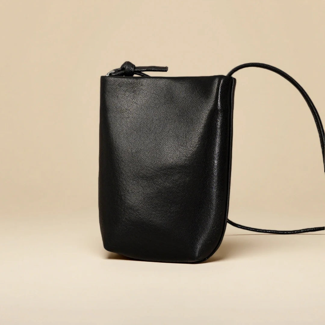 Leather Phone Crossbody-"UrbanNest"