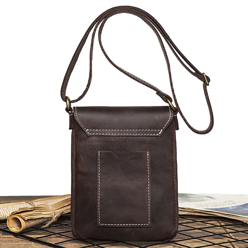 Leather Phone Crossbody-"CompactPro"