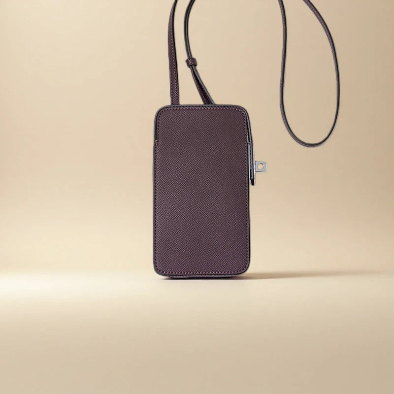 Leather Phone Crossbody-"SmartNest"