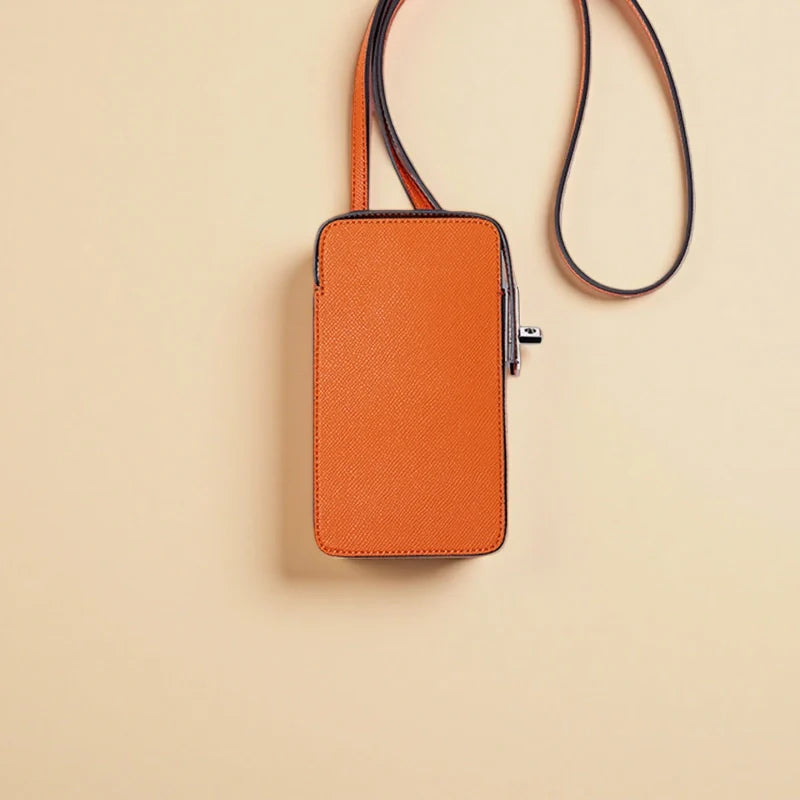 Leather Phone Crossbody-"SmartNest"