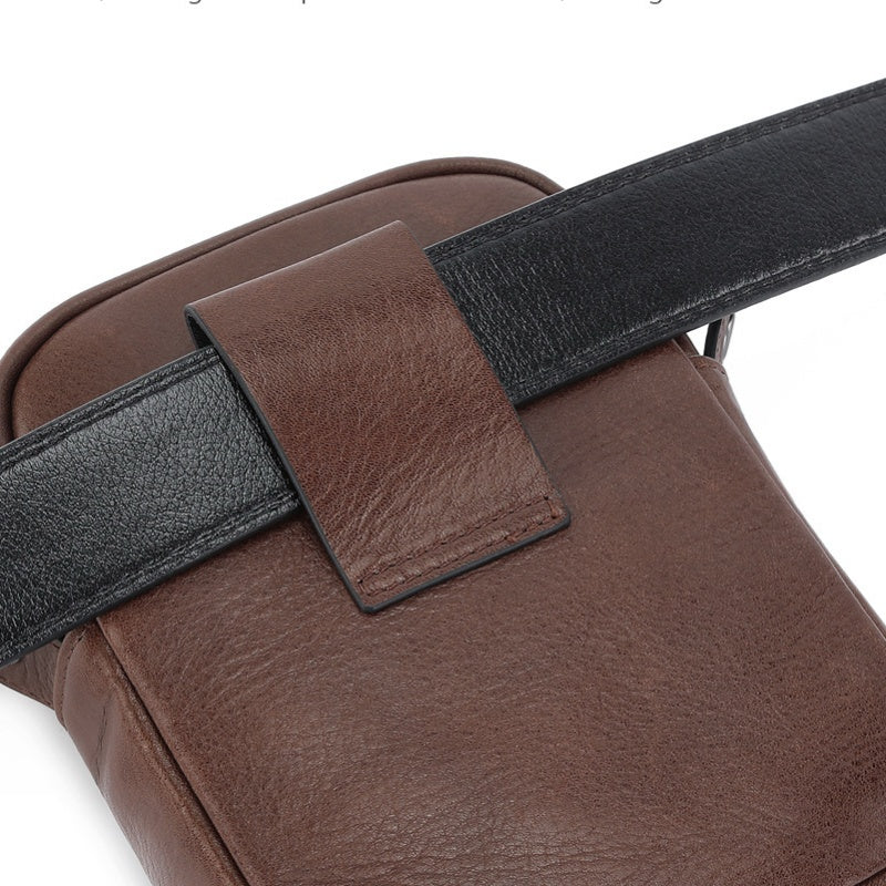 Men'S Crossbody Phone Bag-"WrapGrip"