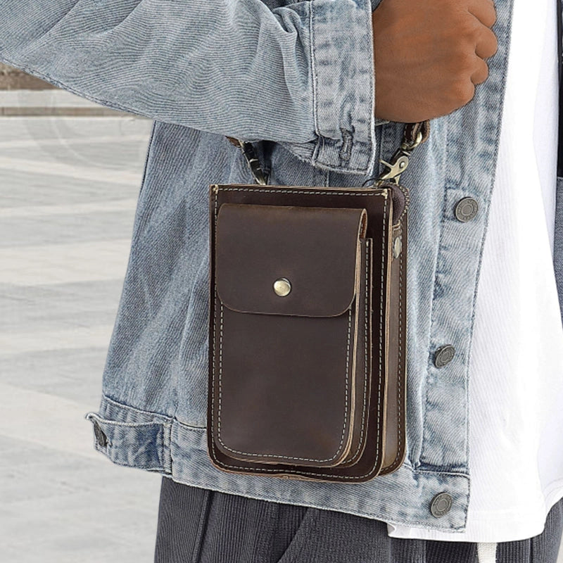Sac bandoulière pour téléphone homme - « Outlander »