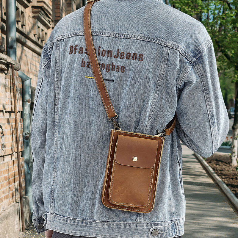 Sac bandoulière pour téléphone homme - « Outlander »