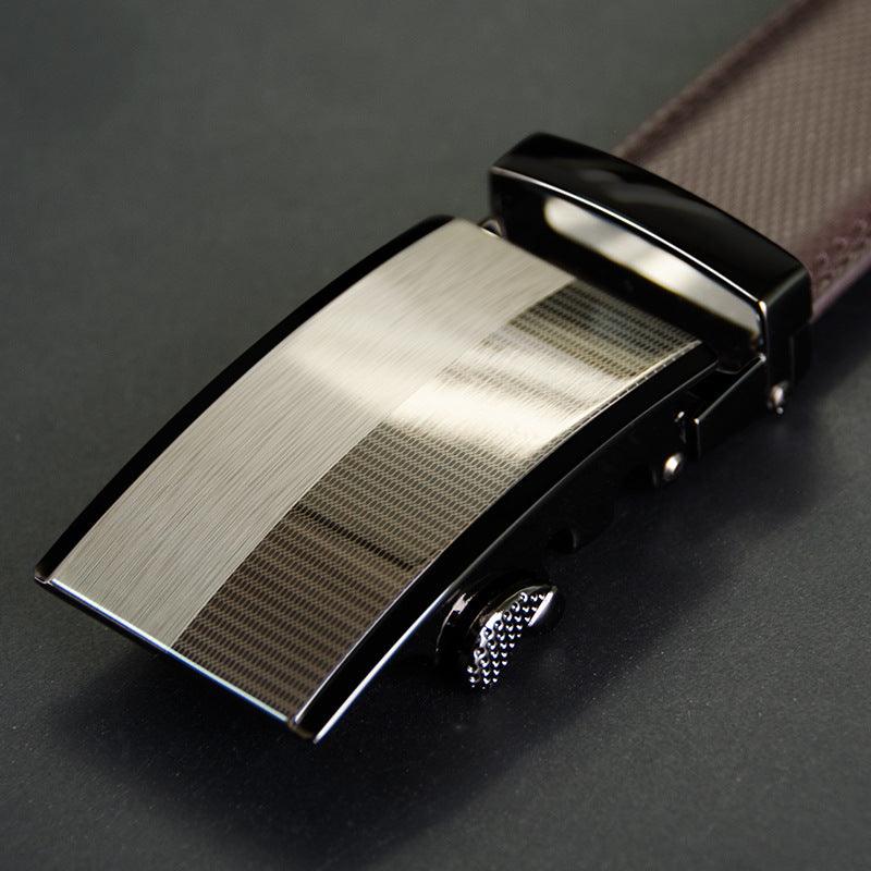 Men’s Leather Belt-Business Style in Black & Brown-Men’s Gift