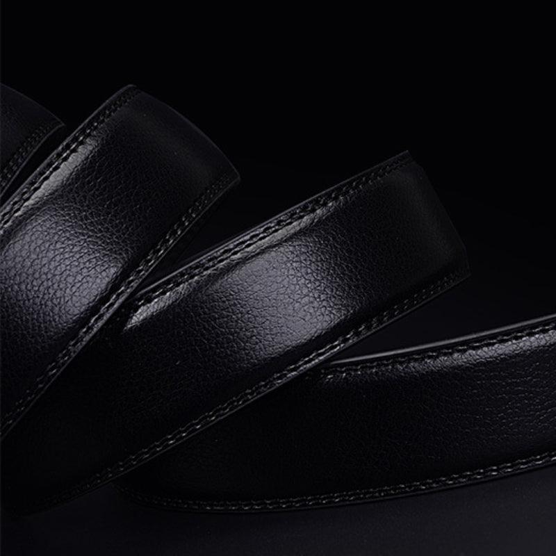 Men’s Leather Belt-Clicky Belt for Business-Automatic Buckle
