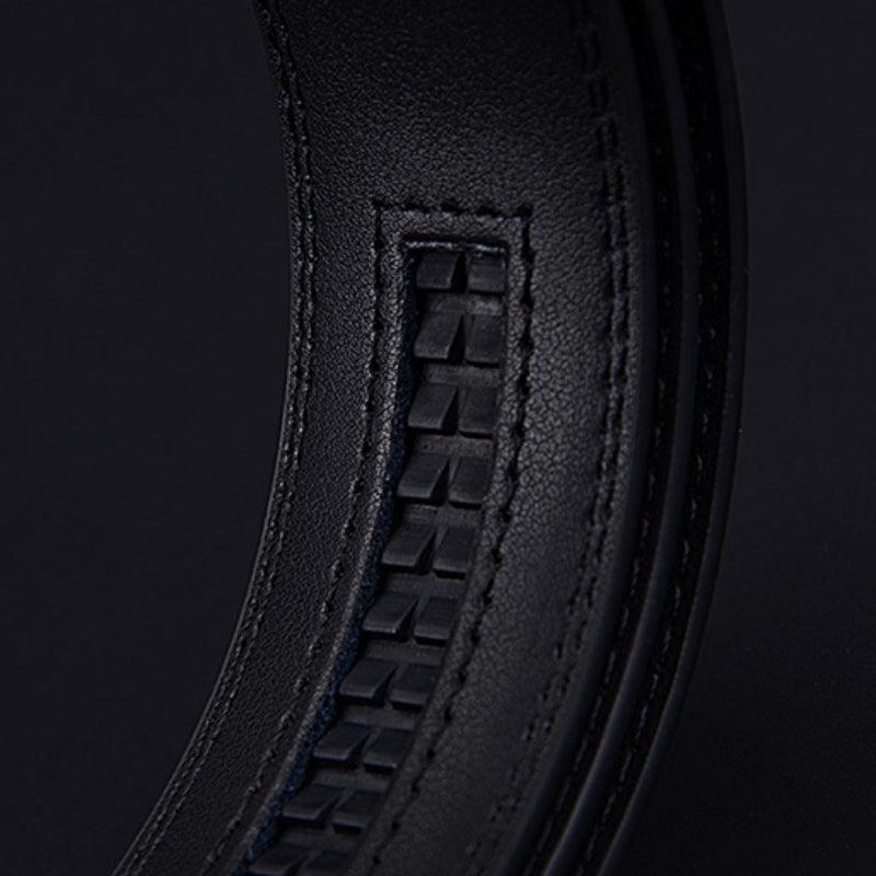Men’s Leather Belt-Clicky Belt for Business-Automatic Buckle