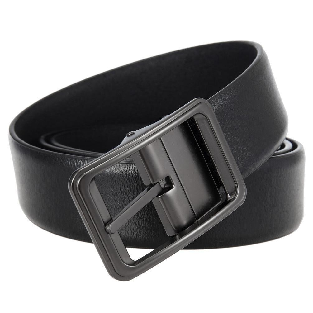 Men’s Leather Belt-Durable & Business Stylish | Mental Buckle Belt