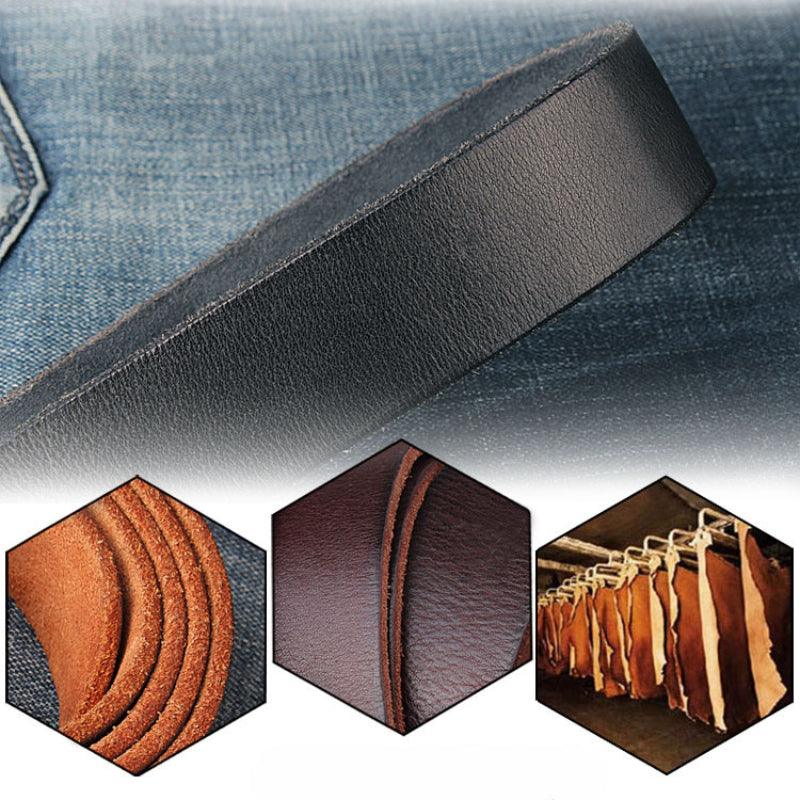 Men’s Luxury Belt-Leather Accessory for Jeans Suits-Men’s Gift