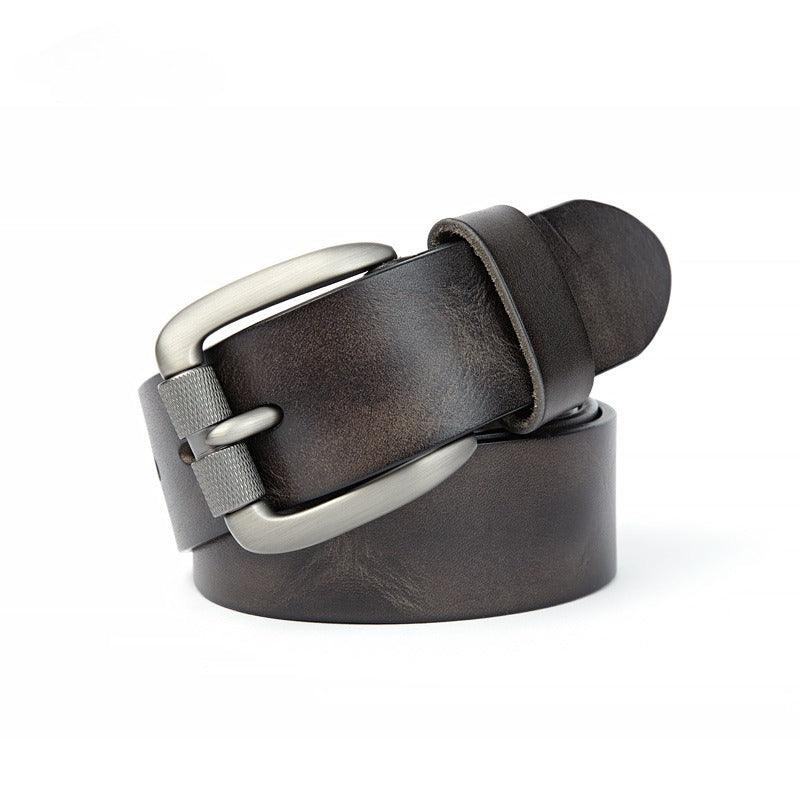 Men’s Luxury Leather Belt-Unique Vintage & Artisanal Style-Men’s Gift