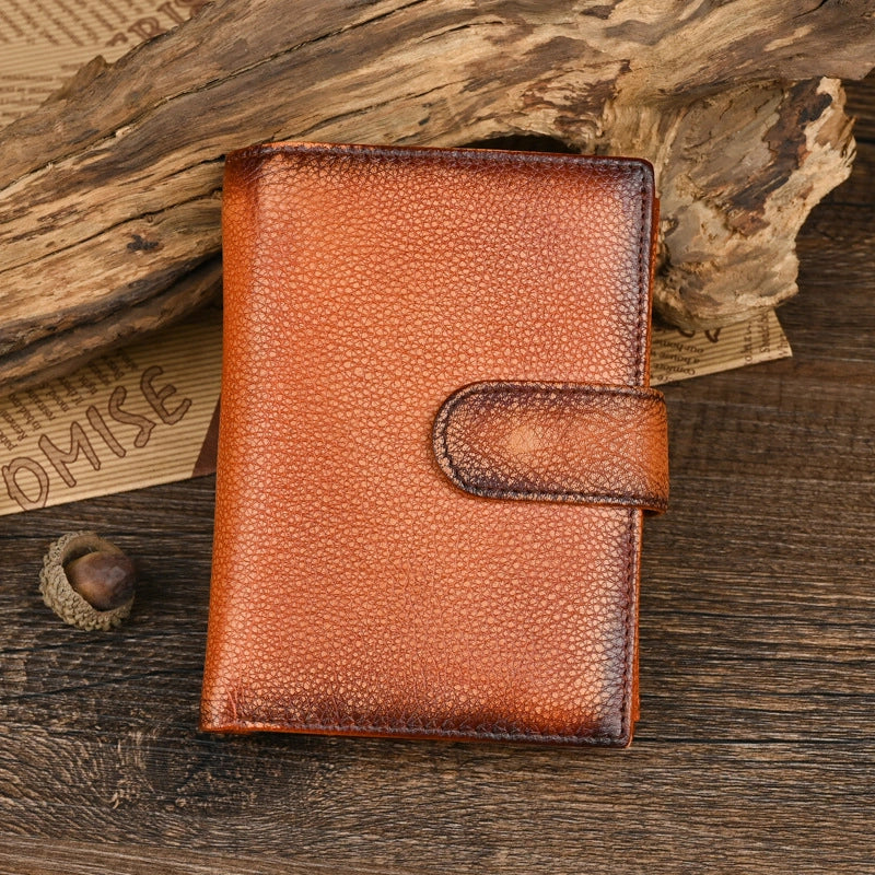 Men’s Trifold Leather Wallet - "Keeperfold"