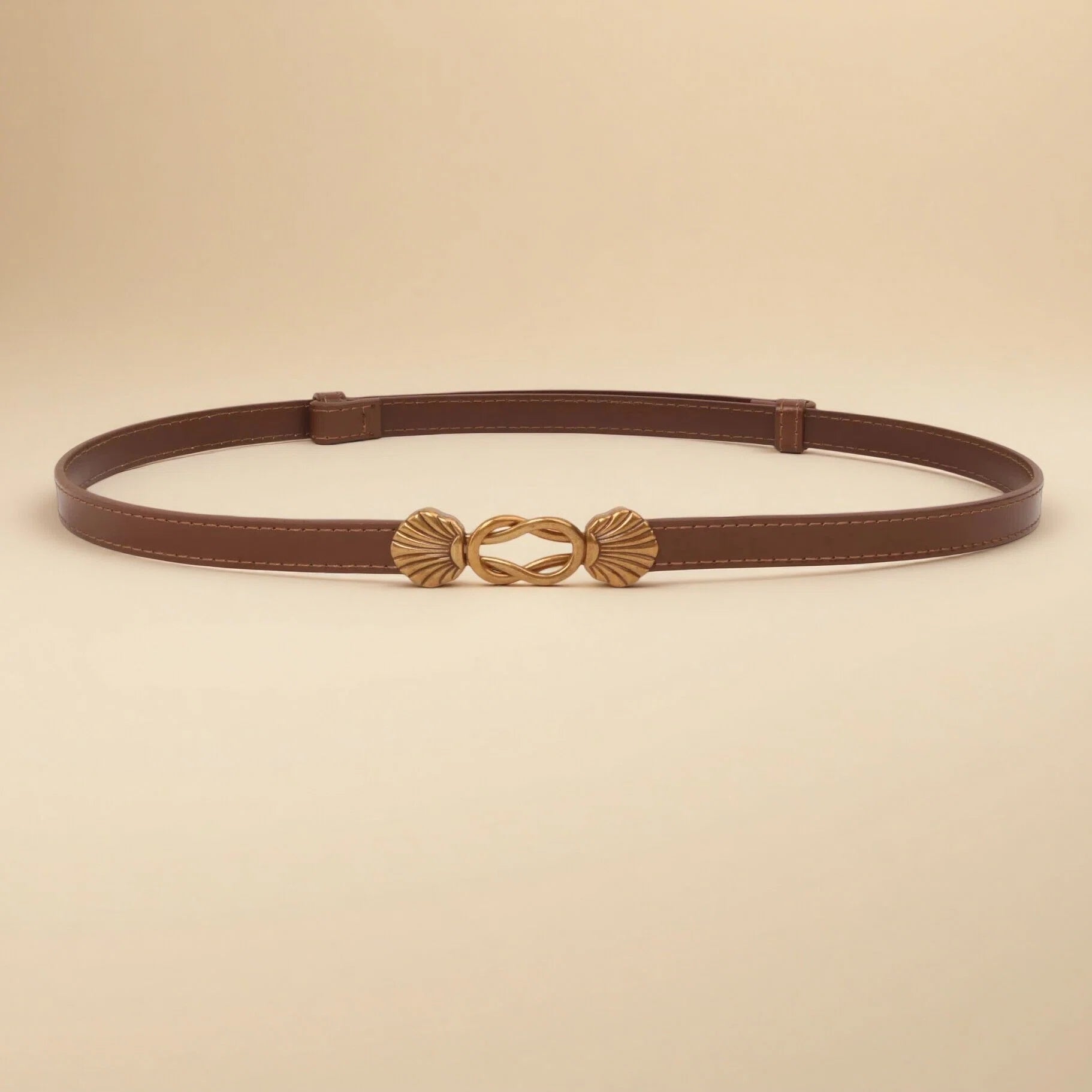 Schmaler Ledergürtel - AllureRibbon