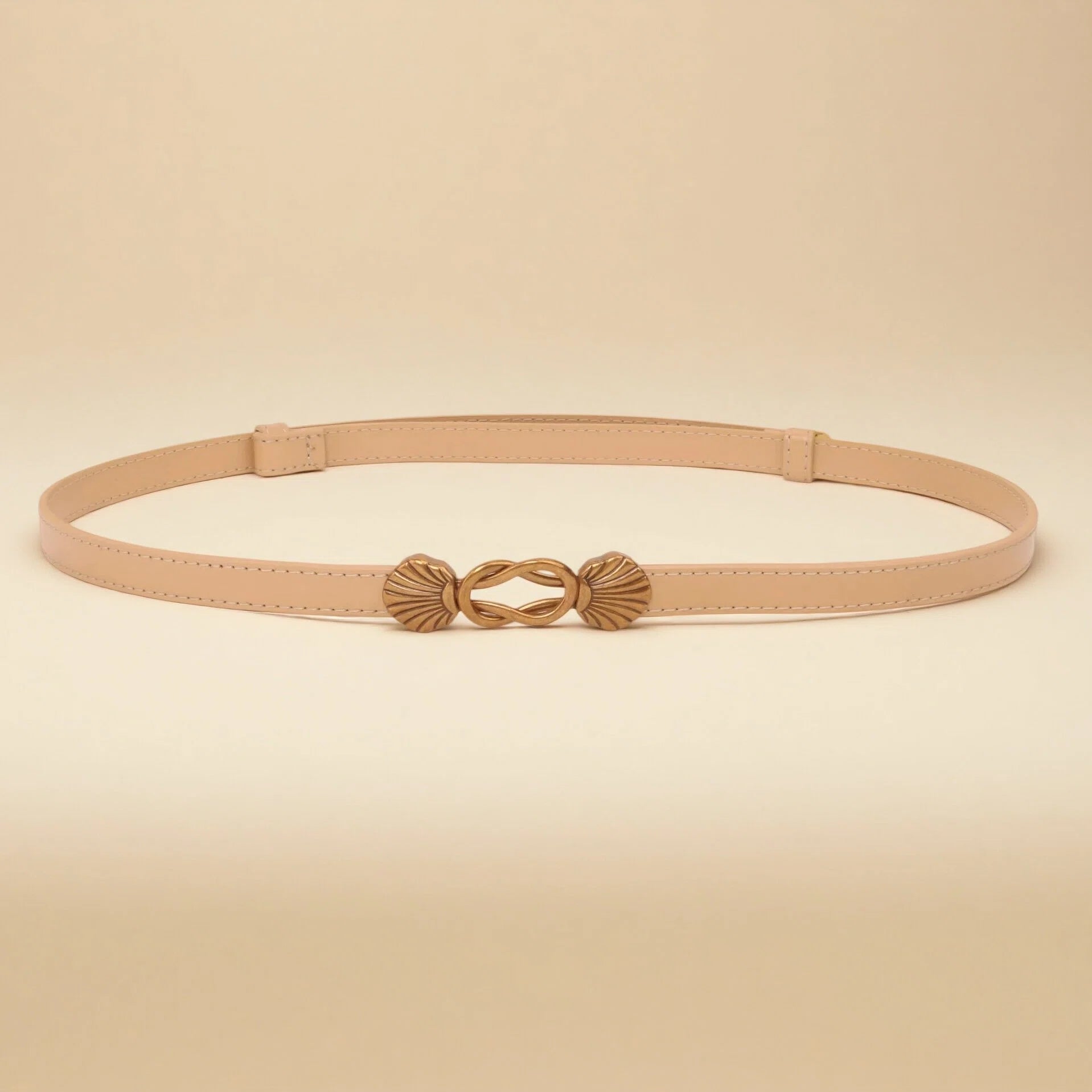 Schmaler Ledergürtel - AllureRibbon