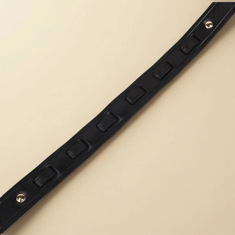 Schmaler Ledergürtel - EleganceSash