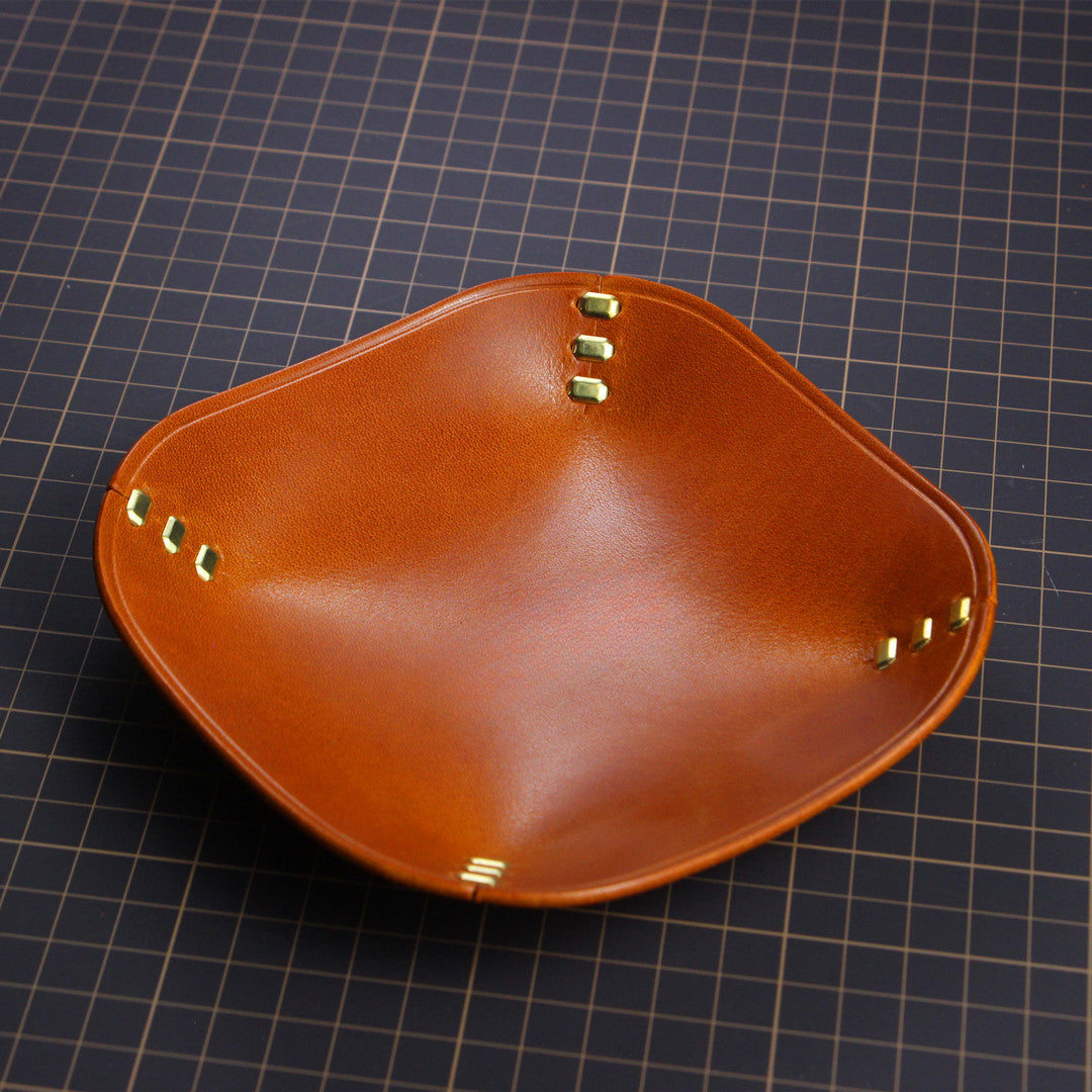 Valet Tray Leather - "Heritage Catchall"