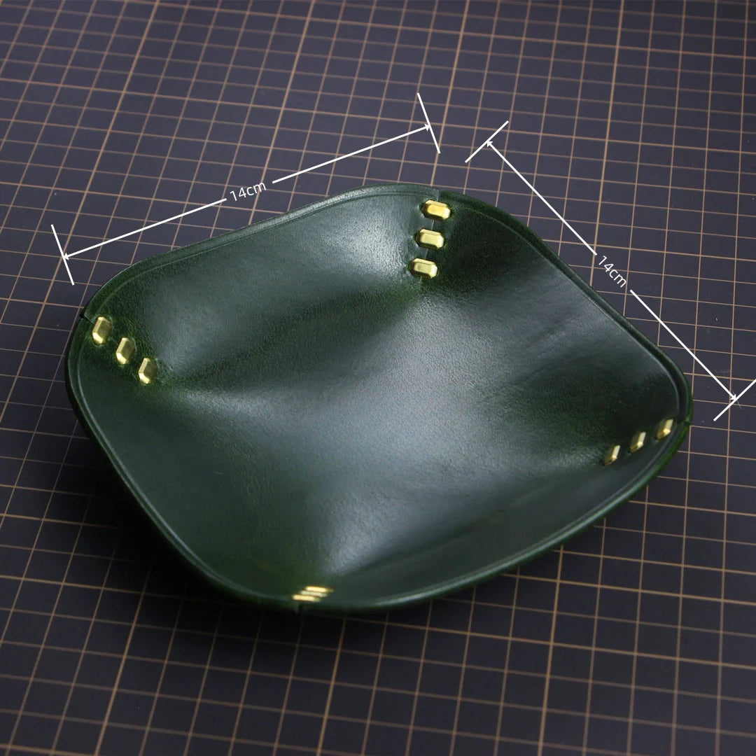 Valet Tray Leather - "Heritage Catchall"