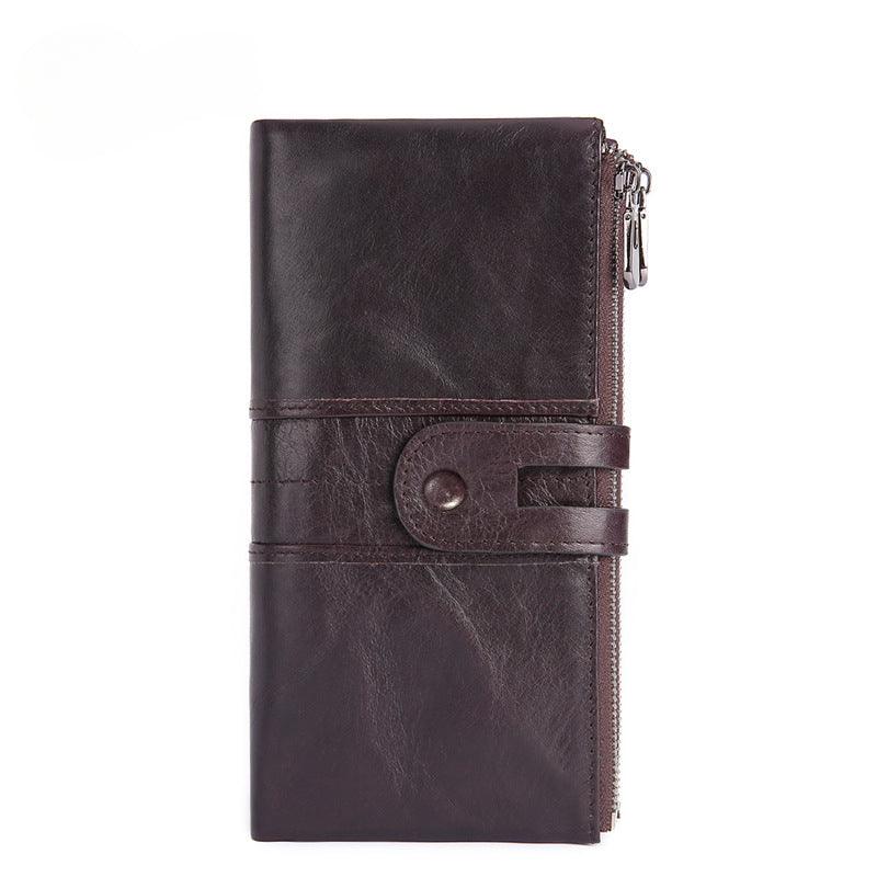 Women’s Large Leather Wallet-Spacious-Luxury-SIM Slot-Women’s Gift