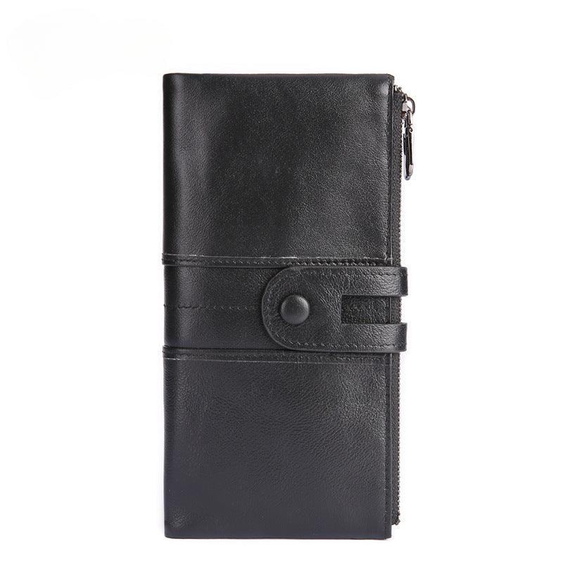 Women’s Large Leather Wallet-Spacious-Luxury-SIM Slot-Women’s Gift