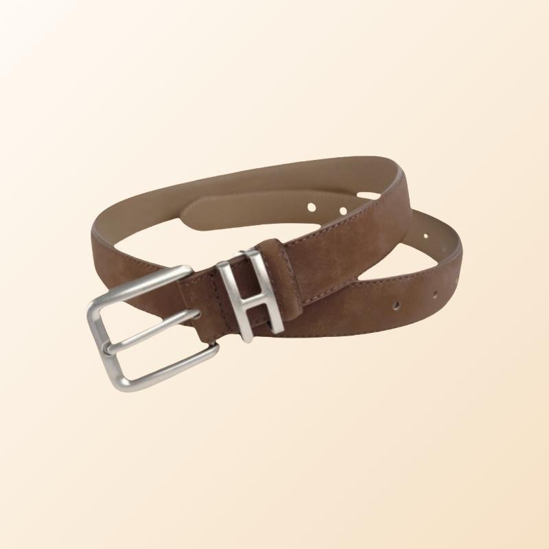 belt for dresses women Women's Leather Belt-Suede Leather Strap-Belt for Dresses-Women's Gift Brown / One size fit (37
