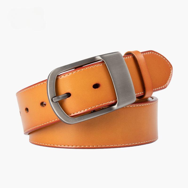Women’s Leather Belt-Ultra Slim for Jeans Chino-in Bright Color