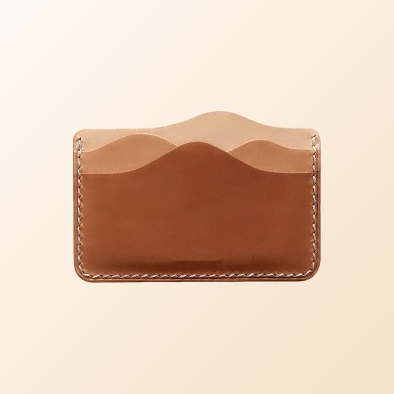 Women’s Leather Card Holder-Color Shift Design-Minimalist-Women’s Gift
