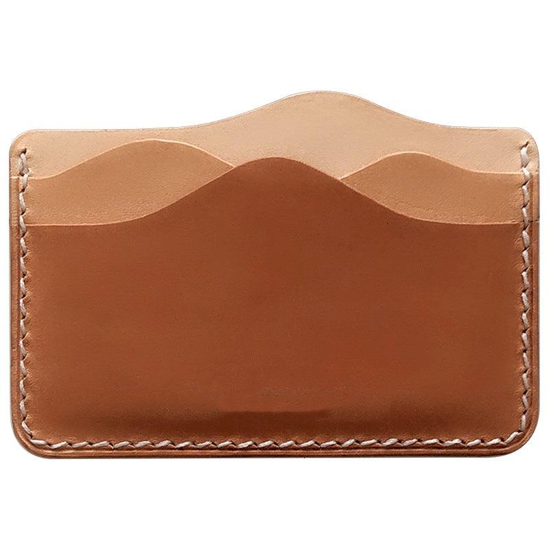 Women’s Leather Card Holder-Color Shift Design-Minimalist-Women’s Gift