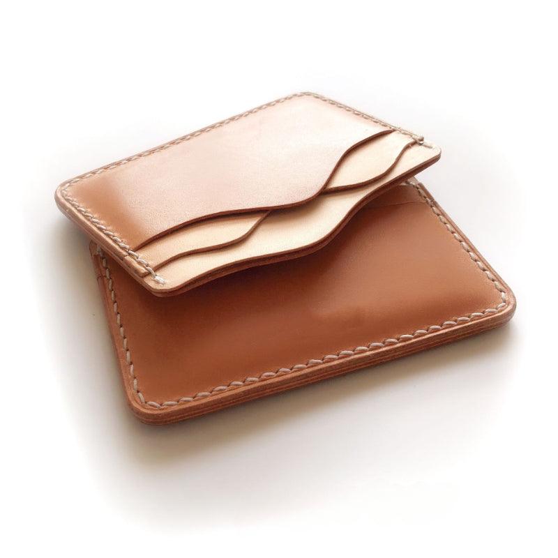 Women’s Leather Card Holder-Color Shift Design-Minimalist-Women’s Gift